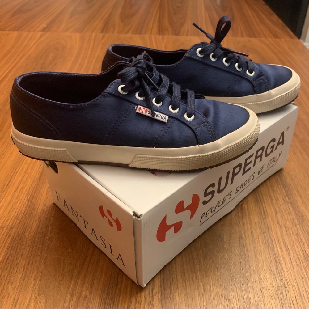 2750 Superga Cotu Satin shoes